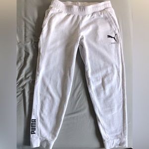 White Puma trousers | soft, durable, flexible | size small | perfect condition